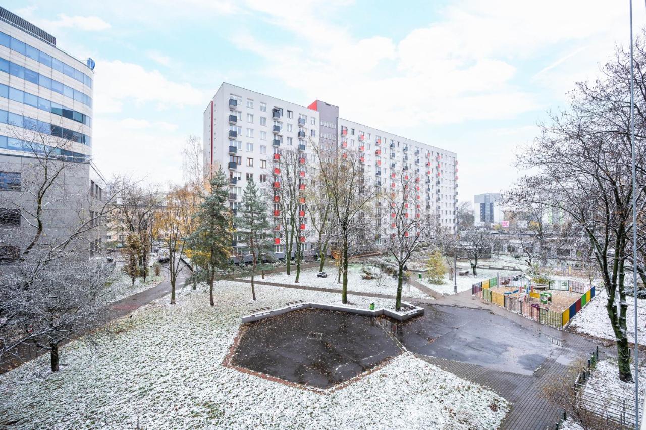 Wierzbno Modern Apartment Warschau Exterior foto