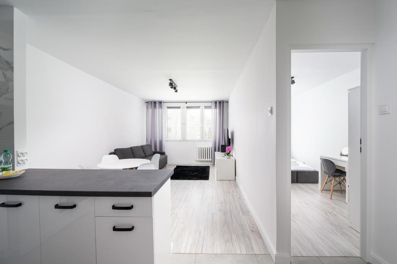 Wierzbno Modern Apartment Warschau Exterior foto